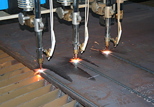 Multi-head cutting